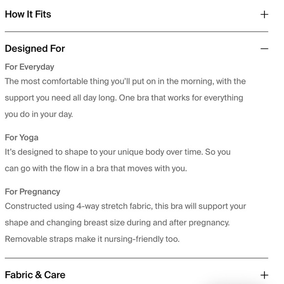 KNIX Reversible Padded Evolution Bra, Size 36A (NWOT) - Picture 5 of 10